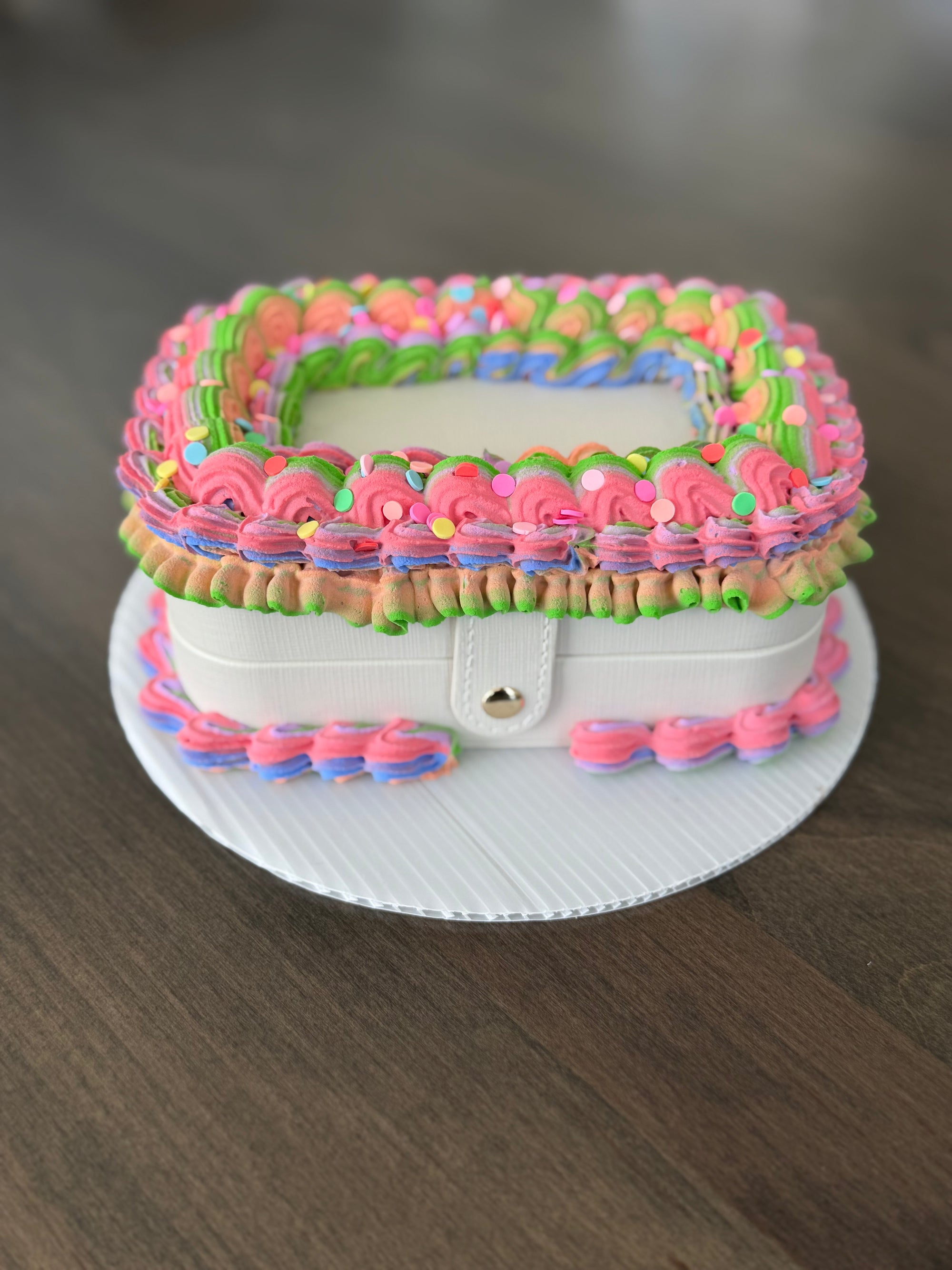 Fake Cake Jewelry Box