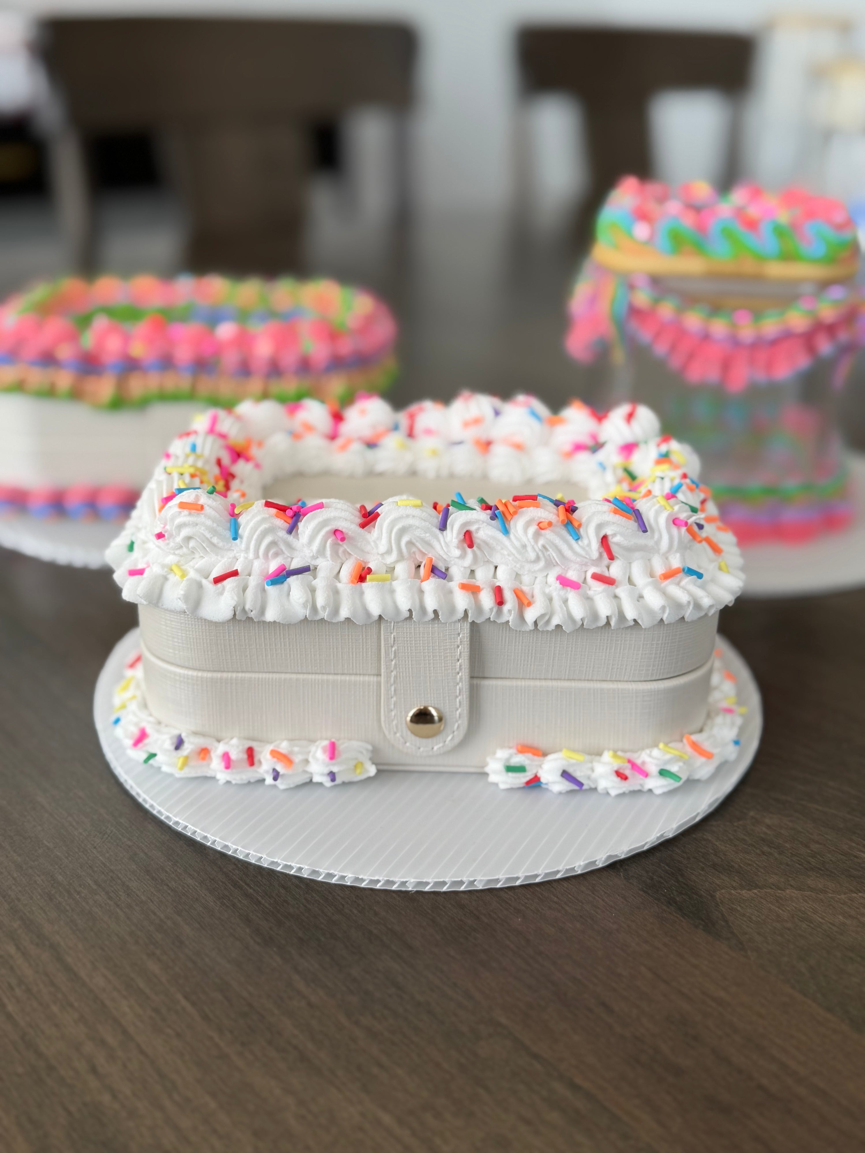 Fake Cake Jewelry Box
